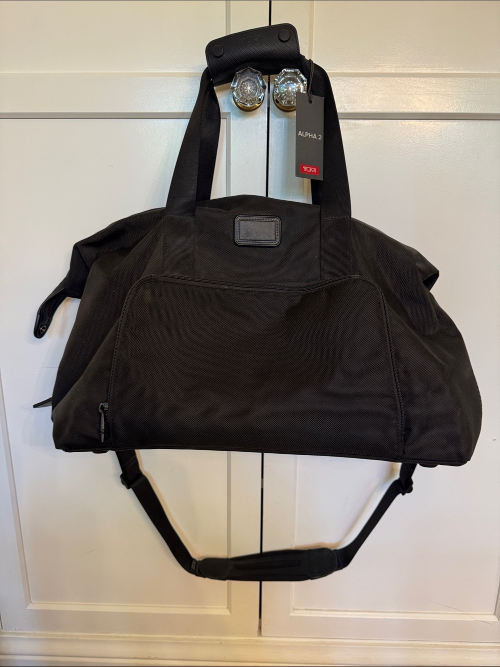 Tumi Black Alpha 2 Duffel Bag